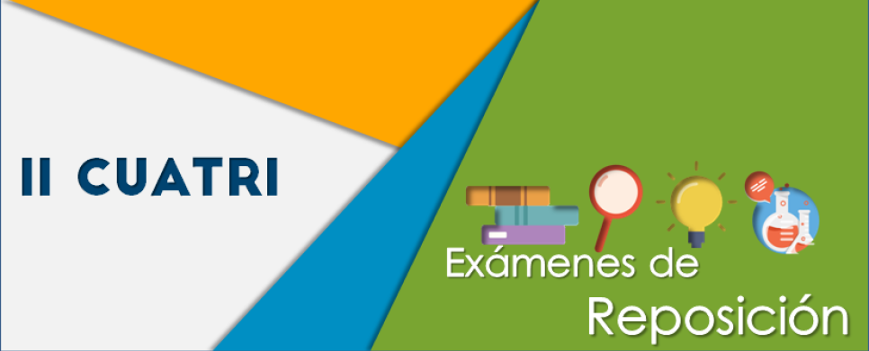 Exámenes de reposición II Cuatrimestre 2019