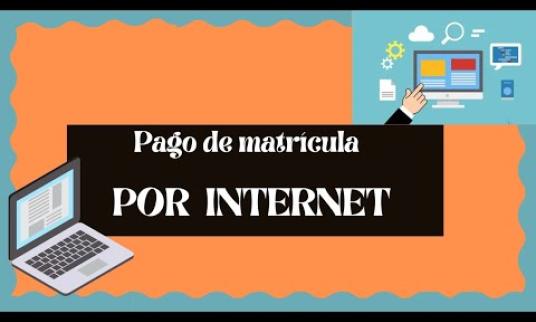 Embedded thumbnail for Pagando matricula por intenet 
