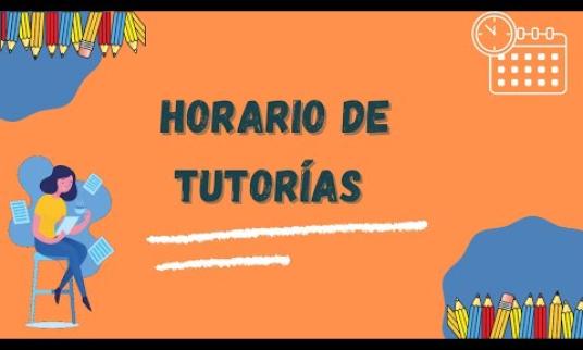 Embedded thumbnail for ¿Cómo encontrar el horario de tutorías? 